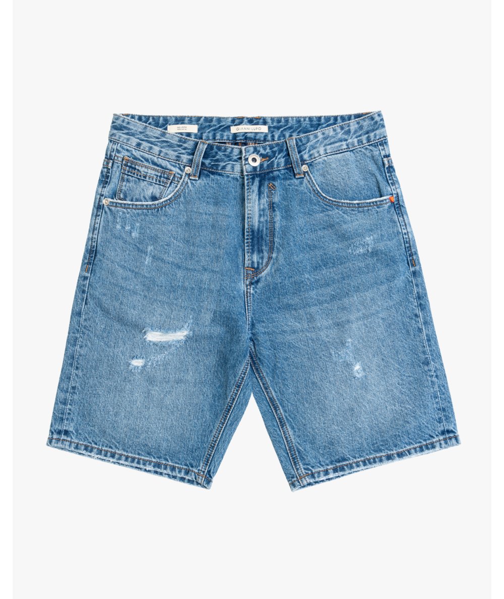 Bermuda Jeans Uomo Gianni Lupo GL6334Q - Comfort e Libertà di Movimento