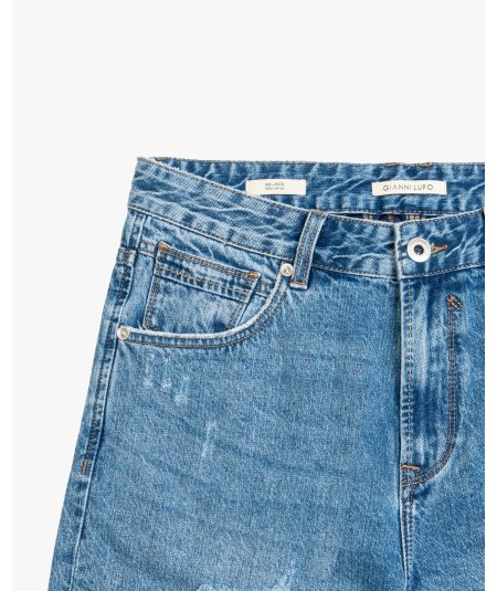 Bermuda Jeans Uomo Gianni Lupo GL6334Q - Comfort e Libertà di Movimento