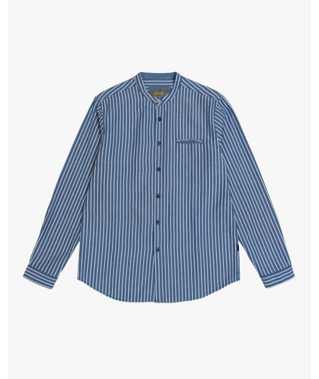 Camicia Blu Scuro Uomo Gianni Lupo GL7809S - Eleganza Scura e Raffinata