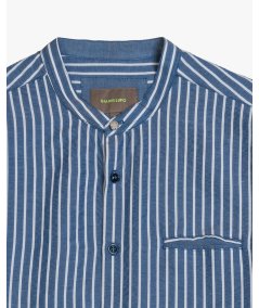 Camicia Blu Scuro Uomo Gianni Lupo GL7809S - Eleganza Scura e Raffinata