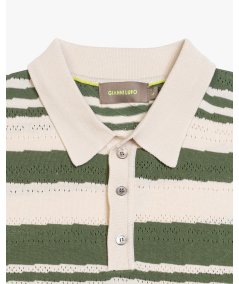 Maglia Beige Uomo Gianni Lupo GL35218 - Stile Naturale e Morbidezza