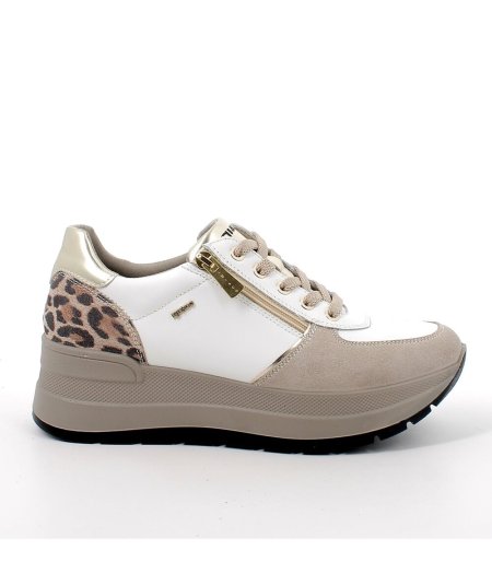 Sneakers IGI&CO Visone Bianco - Modello 86775