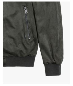 Giubbino Ecopelle Gianni Lupo Verde Militare - GL9715