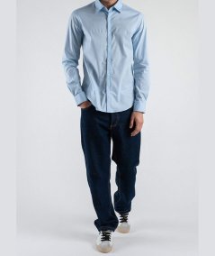 Camicia Uomo Collo Piccolo Gianni Lupo Verde Bosco - GL070DA