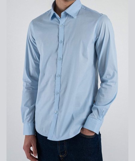 Camicia Uomo Collo Piccolo Gianni Lupo Verde Bosco - GL070DA