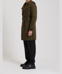 Trench Uomo Gianni Lupo Verde Militare - GL5207BD