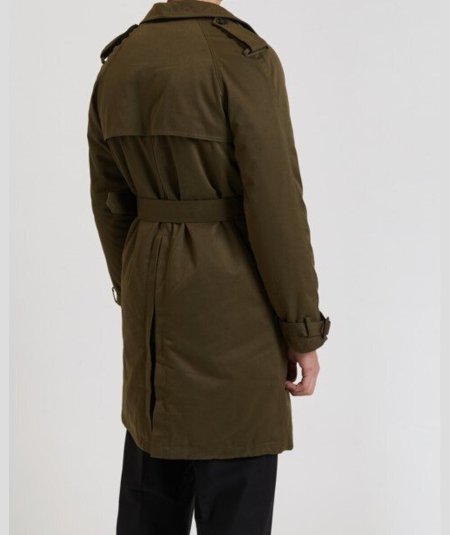 Trench Uomo Gianni Lupo Verde Militare - GL5207BD