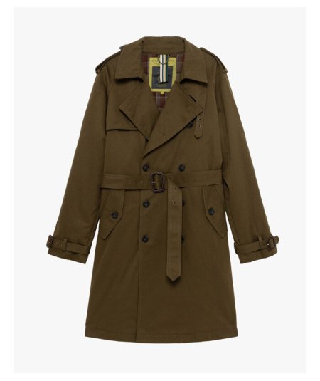 Trench Uomo Gianni Lupo Verde Militare - GL5207BD