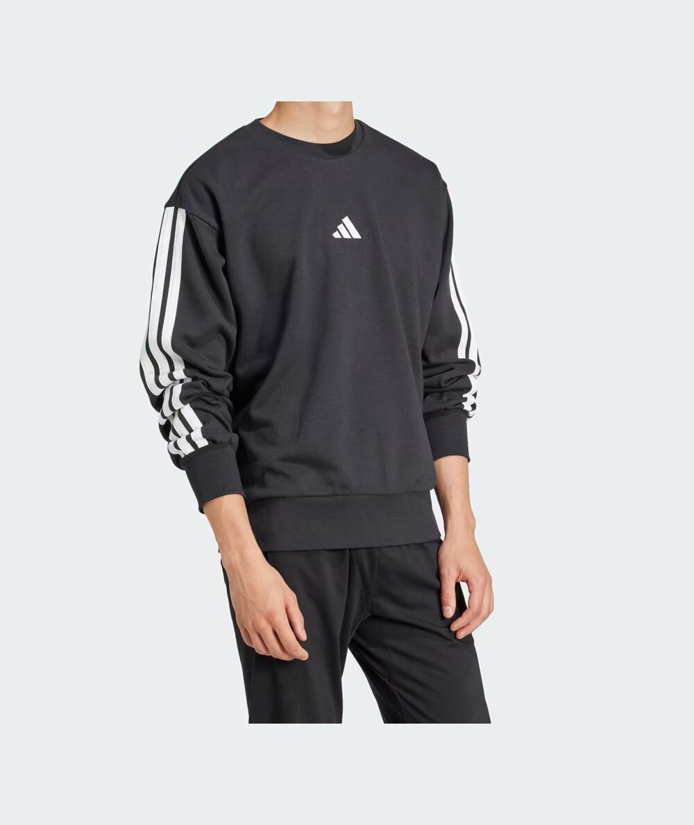 Felpa Adidas Sportiva Uomo Nero - JE6372