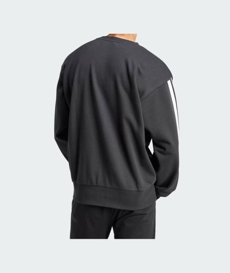 Felpa Adidas Sportiva Uomo Nero - JE6372