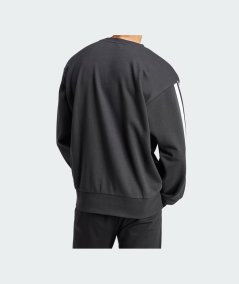 Felpa Adidas Sportiva Uomo Nero - JE6372