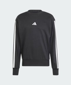 Felpa Adidas Sportiva Uomo Nero - JE6372