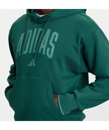 Felpa Adidas Casual Uomo Verde - KC3873