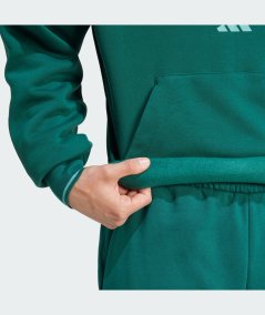 Felpa Adidas Casual Uomo Verde - KC3873