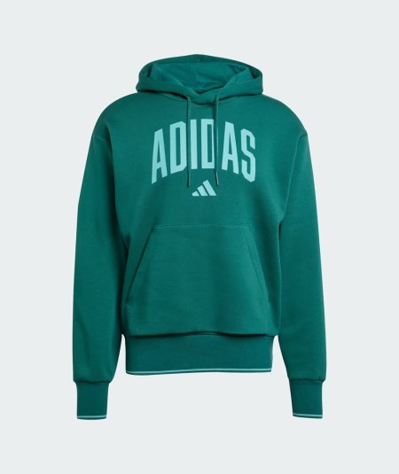 Felpa Adidas Casual Uomo Verde - KC3873