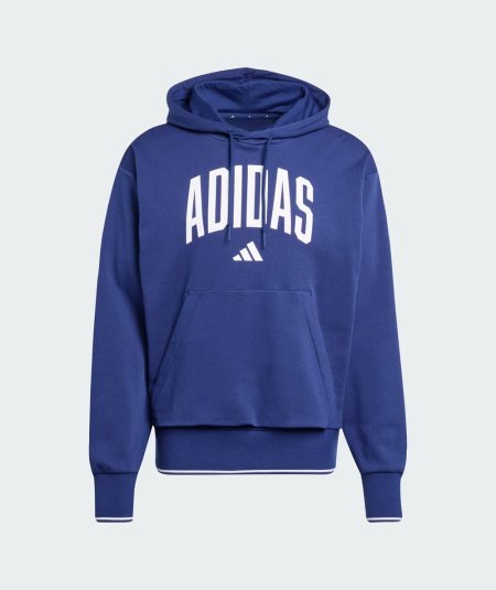 Felpa Adidas Logo Uomo Blu - KC3874