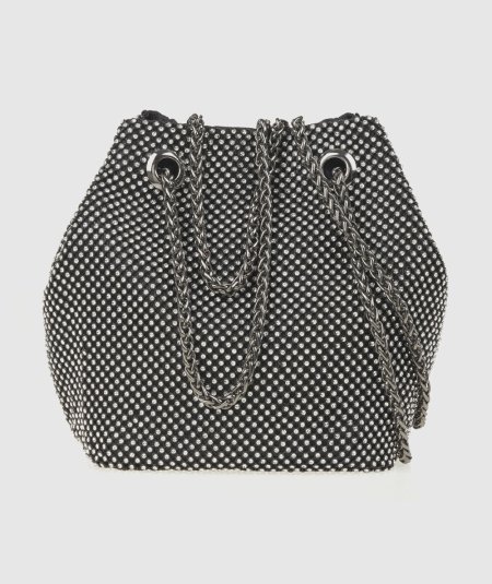 Pochette da Sera Nero Verde Fashion 01-0002016