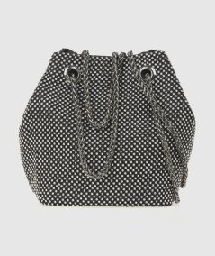 Pochette da Sera Nero Verde Fashion 01-0002016