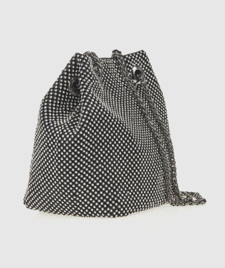 Pochette da Sera Nero Verde Fashion 01-0002016