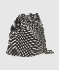 Pochette da Sera Nero Verde Fashion 01-0002016