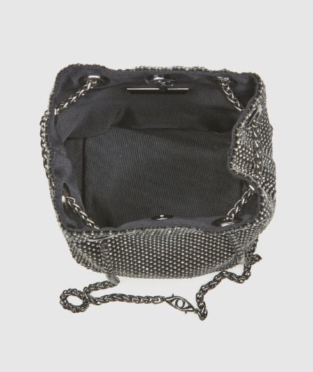 Pochette da Sera Nero Verde Fashion 01-0002016