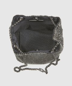 Pochette da Sera Nero Verde Fashion 01-0002016