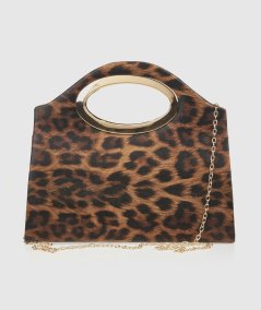 Pochette da Sera Maculata Verde Fashion 01-0002018