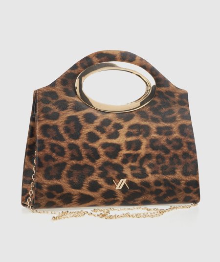 Pochette da Sera Maculata Verde Fashion 01-0002018