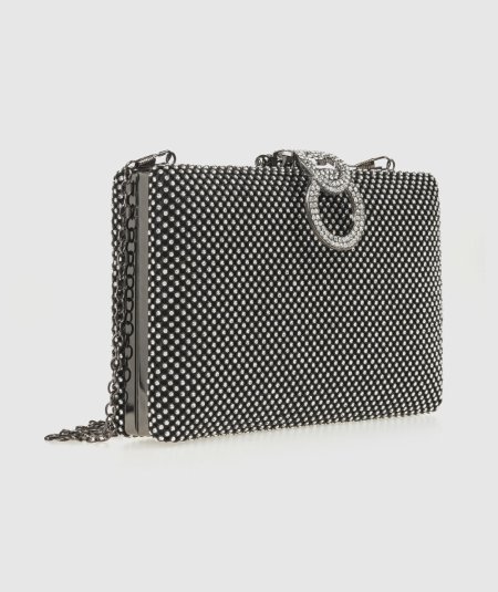 Pochette da Sera Nero Verde Fashion 01-0002023