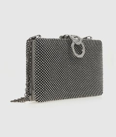 Pochette da Sera Nero Verde Fashion 01-0002023