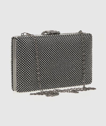 Pochette da Sera Nero Verde Fashion 01-0002023