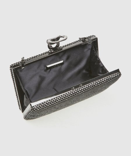 Pochette da Sera Nero Verde Fashion 01-0002023