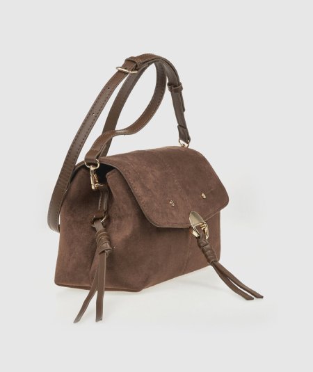 Pochette da Sera Marrone Verde Fashion 01-0002026