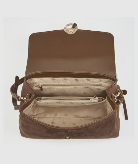 Pochette da Sera Marrone Verde Fashion 01-0002026