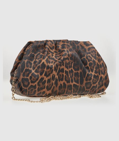 Pochette da Sera Maculata Verde Fashion 01-0002027