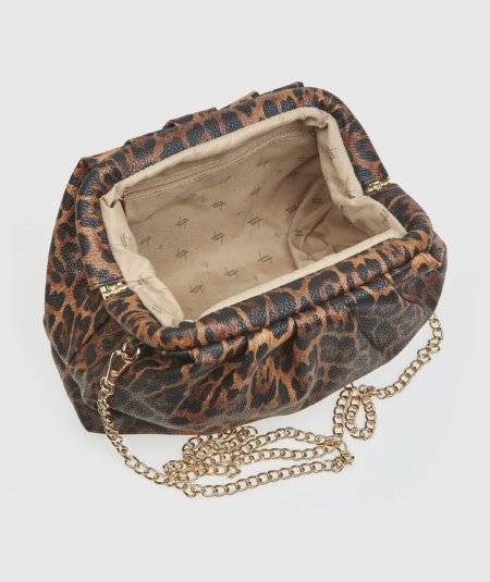 Pochette da Sera Maculata Verde Fashion 01-0002027