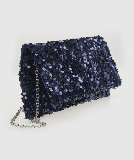 Pochette da Sera Nero Verde Fashion 01-0002030