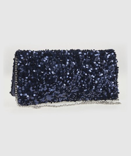 Pochette da Sera Nero Verde Fashion 01-0002030