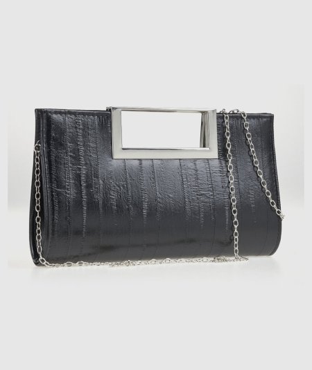 Pochette da Sera Nero Verde Fashion 01-0002044