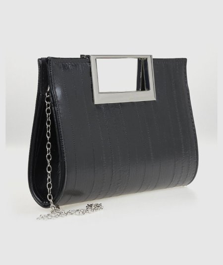 Pochette da Sera Nero Verde Fashion 01-0002044