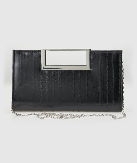 Pochette da Sera Nero Verde Fashion 01-0002044