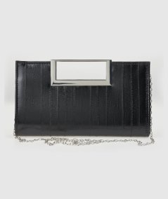 Pochette da Sera Nero Verde Fashion 01-0002044