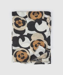 Scialle Nero Verde Fashion 03-0002504