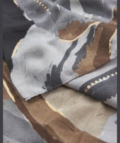 Scialle Nero Verde Fashion 03-0002506