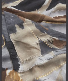 Scialle Nero Verde Fashion 03-0002506