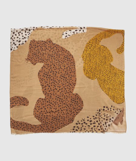 Scialle Cammello Verde Fashion 03-0002525