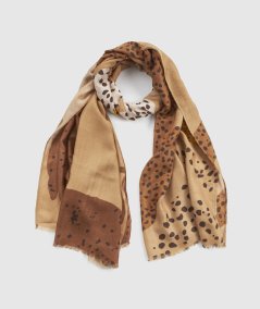 Scialle Cammello Verde Fashion 03-0002525