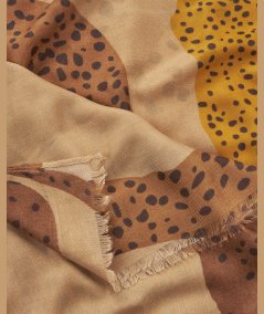 Scialle Cammello Verde Fashion 03-0002525