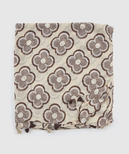 Scialle Nero Verde Fashion 03-0002533