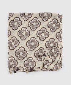 Scialle Nero Verde Fashion 03-0002533